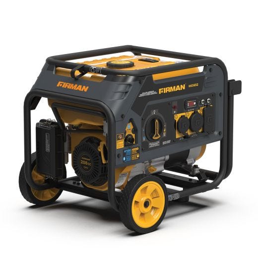 Dual Fuel Portable Generator 3650W Recoil Start