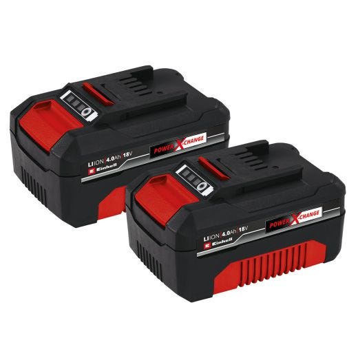 2 X 4.0 Ah 18V Power Xchange Battery Twinpack