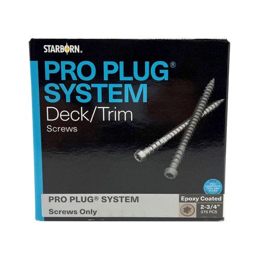 Pro Plug System 100SF Coverage - Carbon Steel Screws