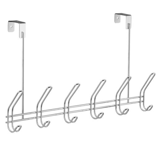 Classico Over-The-Door Rack, 6 Hooks