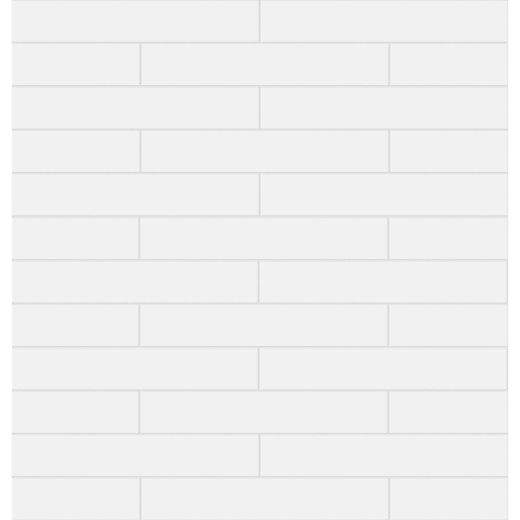 Carreau Céramique Brillant Blanc Soho 2” x 12” 7,1 pi²