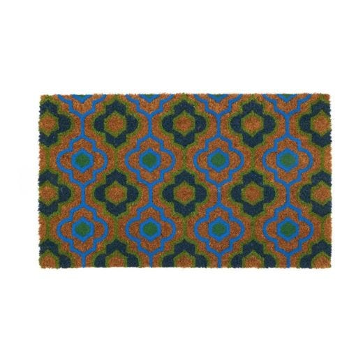 Spring Flower 18" x 30" Coir Mat