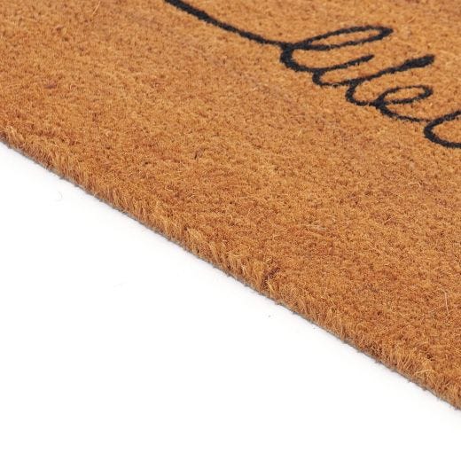 Tapis en fibre de coco Bienvenue 18" x 30"