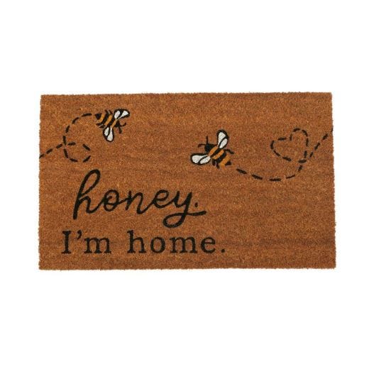 Honey I'm Home 18" x 30" Coir Mat