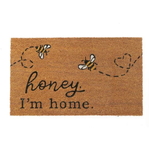 Honey I'm Home 18" x 30" Coir Mat