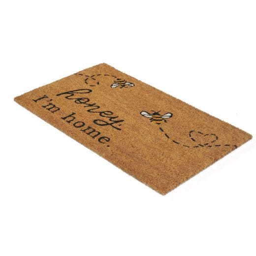 Honey I'm Home 18" x 30" Coir Mat