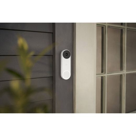 Nest Doorbell Wired, 2nd Gen - Snow