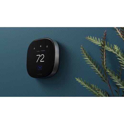 Ecobee Smart Thermostat Premium With Voice Control & Sensor