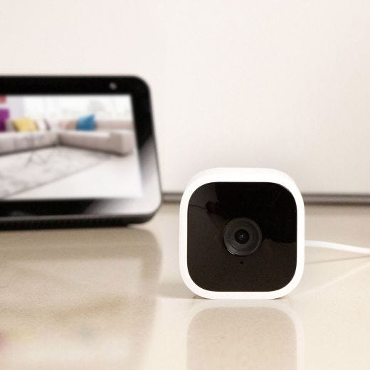 Blink Mini 1-Camera Plug In- White