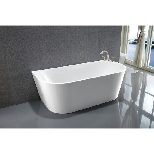 59" Against Wall Bathtub