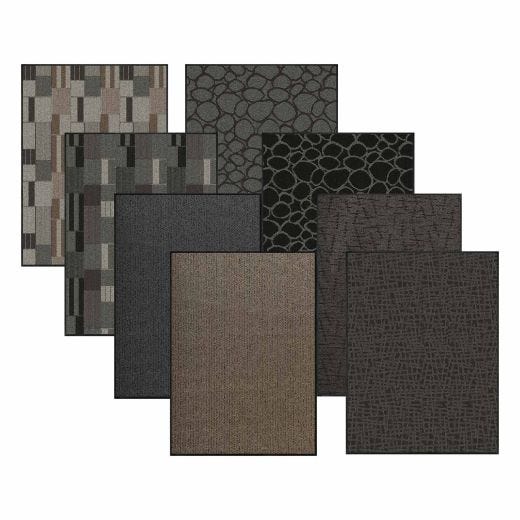 Assorted Vinyl Backed 36" x 48" Mats