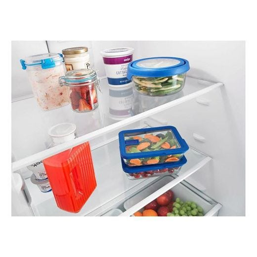 30in 18cu.ft. Top Mount Freezer Refrigerator