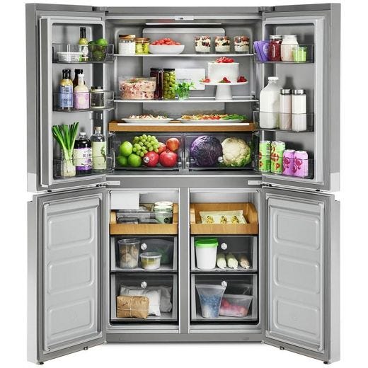 36" 19.4 cu. ft. Counter-Depth 4-Door Refrigerator