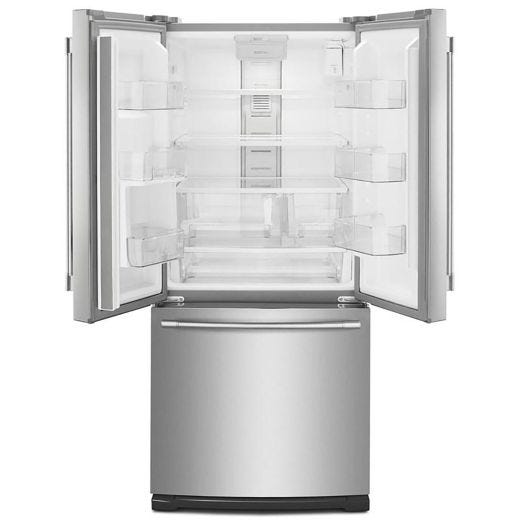 30-inch, 19.7 cu. ft. French 3-Door Refrigerator with Water