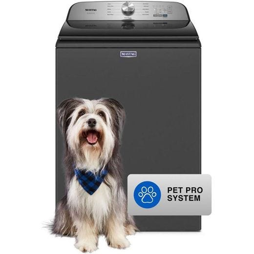 Laveuse à chargement vertical de 5,5 pi. cu. avec Pet Pro Sy