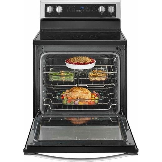 30" Freestanding Electric Range with True Convection