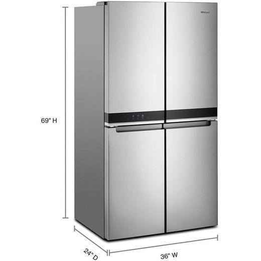 36-inch, 19.4 cu.ft. Counter-Depth French 4-Door Refrigerato