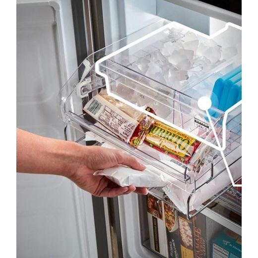 36-inch, 19.4 cu.ft. Counter-Depth French 4-Door Refrigerato