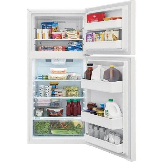 27" 13.9 cu.ft. Freestanding Top Freezer Refrigerator