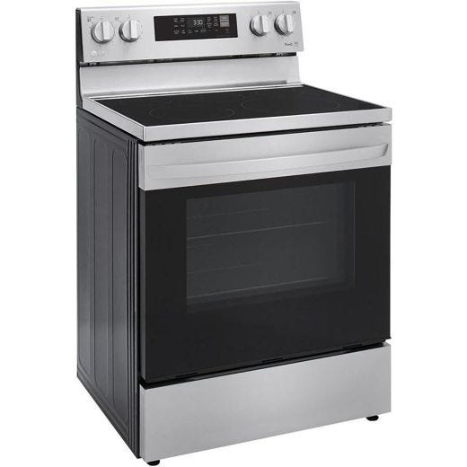 Cuisinière amovible électrique de 30 po. avec connectivité W
