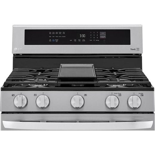 30-inch Freestanding Gas Range with True Convection Technolo