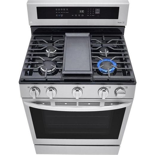 30-inch Freestanding Gas Range with True Convection Technolo