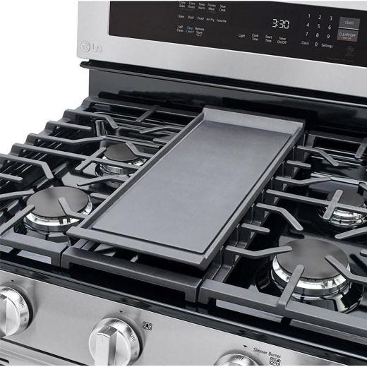30-inch Freestanding Gas Range with True Convection Technolo