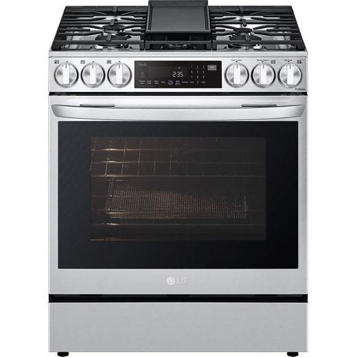 30-inch Slide-In Gas Range with Air Fry