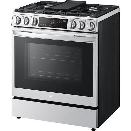 30-inch Slide-In Gas Range with Air Fry