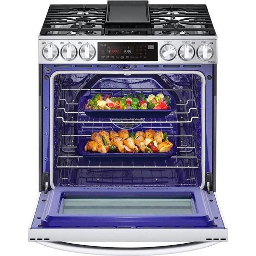 30-inch Slide-In Gas Range with Air Fry