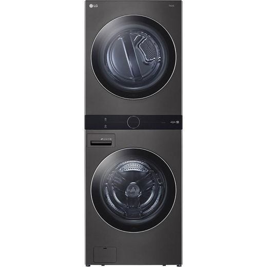 Stacked Washer/Dryer Electric Laundry Center with TurboWash™