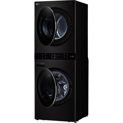 Stacked Washer/Dryer Electric Laundry Center with TurboWash™