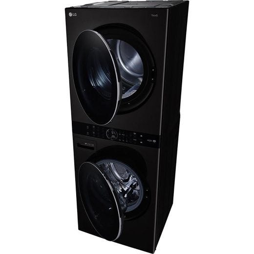 Stacked Washer/Dryer Electric Laundry Center with TurboWash™