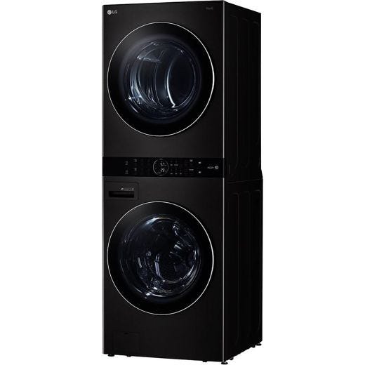 Stacked Washer/Dryer Electric Laundry Center with TurboWash™