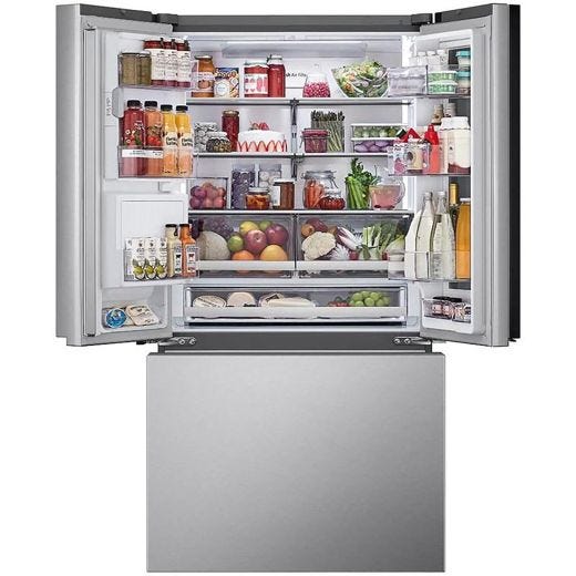 26 cu. ft. Smart Mirror InstaView® Counter-Depth MAX™ French