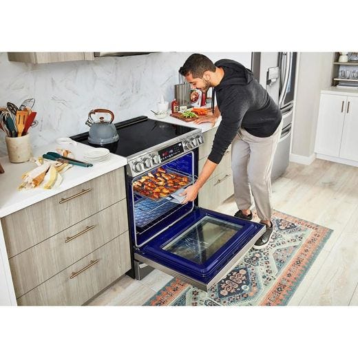 LG 30" 6.3 Cu. Ft. True Convection 5-Element Slide-In Electr