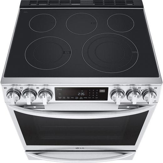 LG 30" 6.3 Cu. Ft. True Convection 5-Element Slide-In Electr