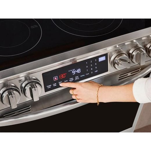 LG 30" 6.3 Cu. Ft. True Convection 5-Element Slide-In Electr