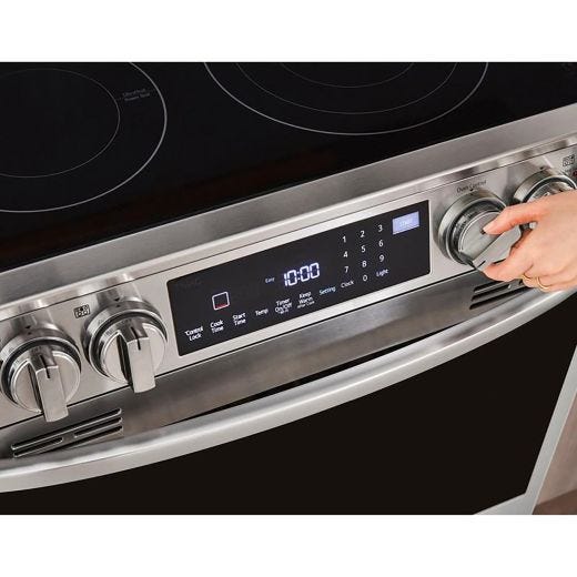 LG 30" 6.3 Cu. Ft. True Convection 5-Element Slide-In Electr