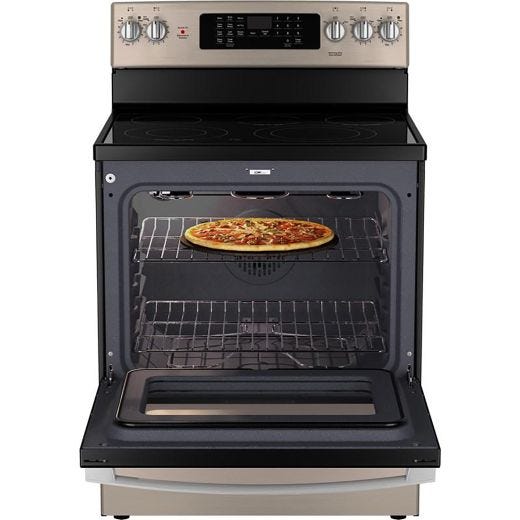 30-inch Freestanding Electric Range with True European Conve