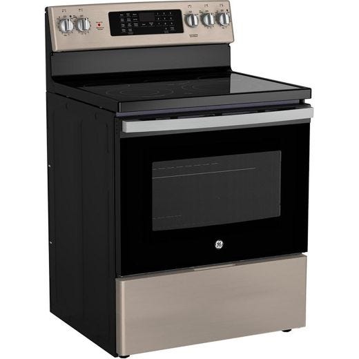 30-inch Freestanding Electric Range with True European Conve