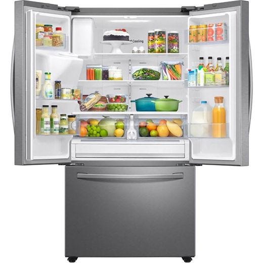 36" 27 cu.ft French 3-Door Refrigerator with Family Hub