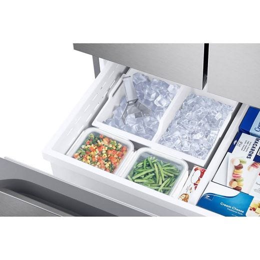 32-inch, 25 cu. ft. French 3-Door Refrigerator with Dual Aut
