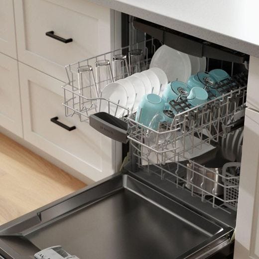 24" Built-in Dishwasher with Home Connect® Black Stainless