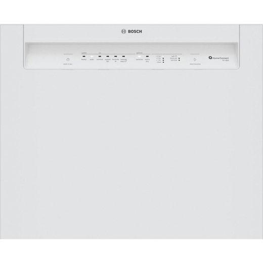 24-inch Built-in Dishwasher with Home Connect® White