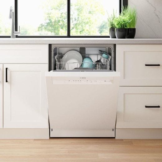 24-inch Built-in Dishwasher with Home Connect® White