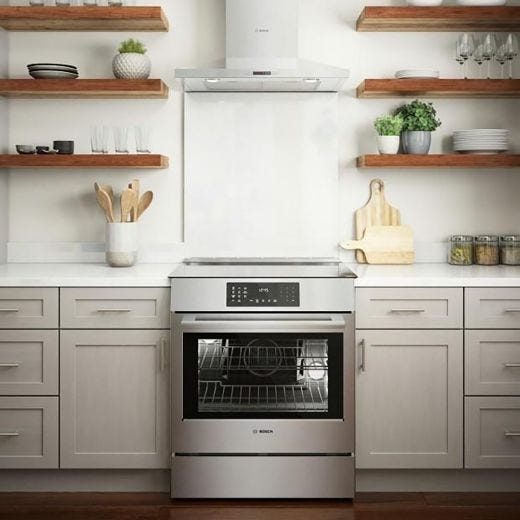 30-inch Slide-in Induction Range with Genuine European Conve