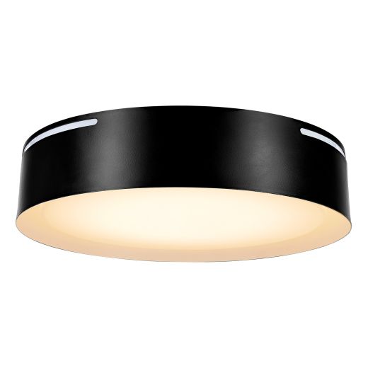 13" Color Selectable LED Flush Mount With Night Light