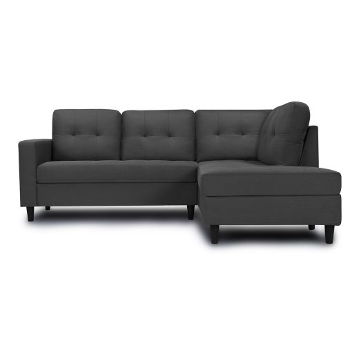 Tyler Sectional Grey Fabric
