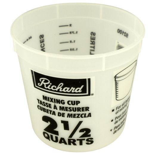 Gobelet de Mélange 0.66 gal. (2.5 L)